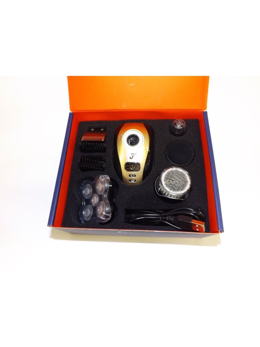 Freebird Flex Series Shaving Kit Electric Rotary Shaver Head Scalp See Video